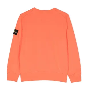 Stone Island Junior ロゴパッチ長袖スウェットシャツ - サムネイル2