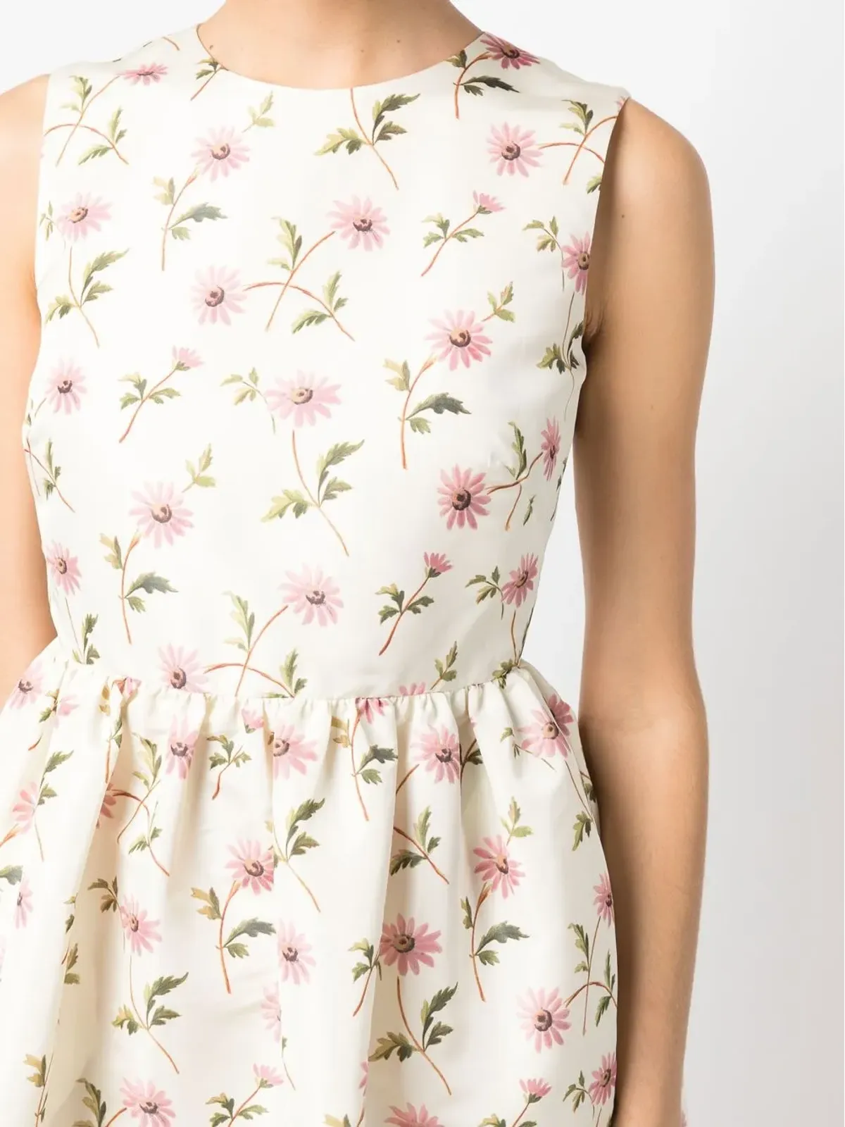 Valentino Garavani Pre-Owned 2000s floral-print dress - 2000年代 フローラルプリント ドレス - 画像5
