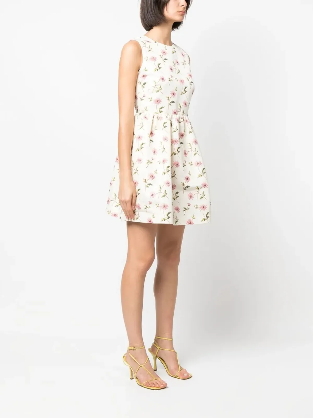 Valentino Garavani Pre-Owned 2000s floral-print dress - 2000年代 フローラルプリント ドレス - 画像3