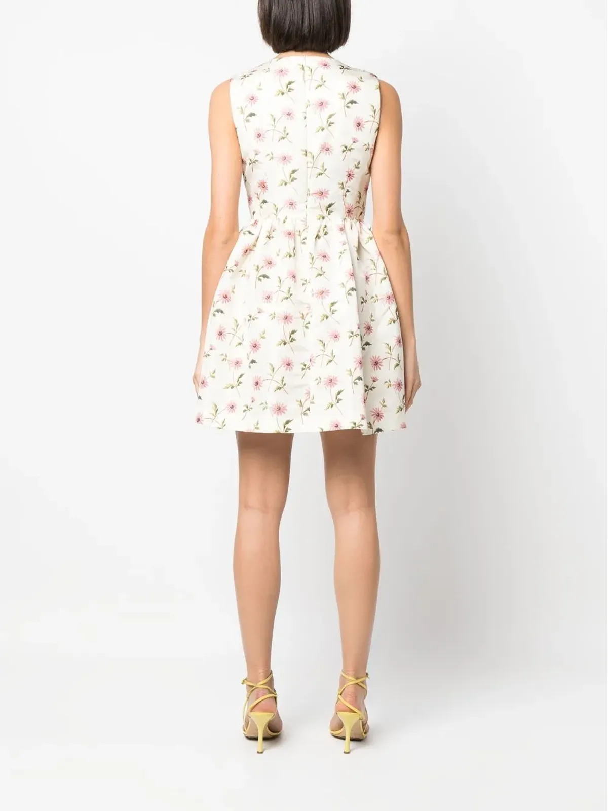 Valentino Garavani Pre-Owned 2000s floral-print dress - 2000年代 フローラルプリント ドレス - 画像4