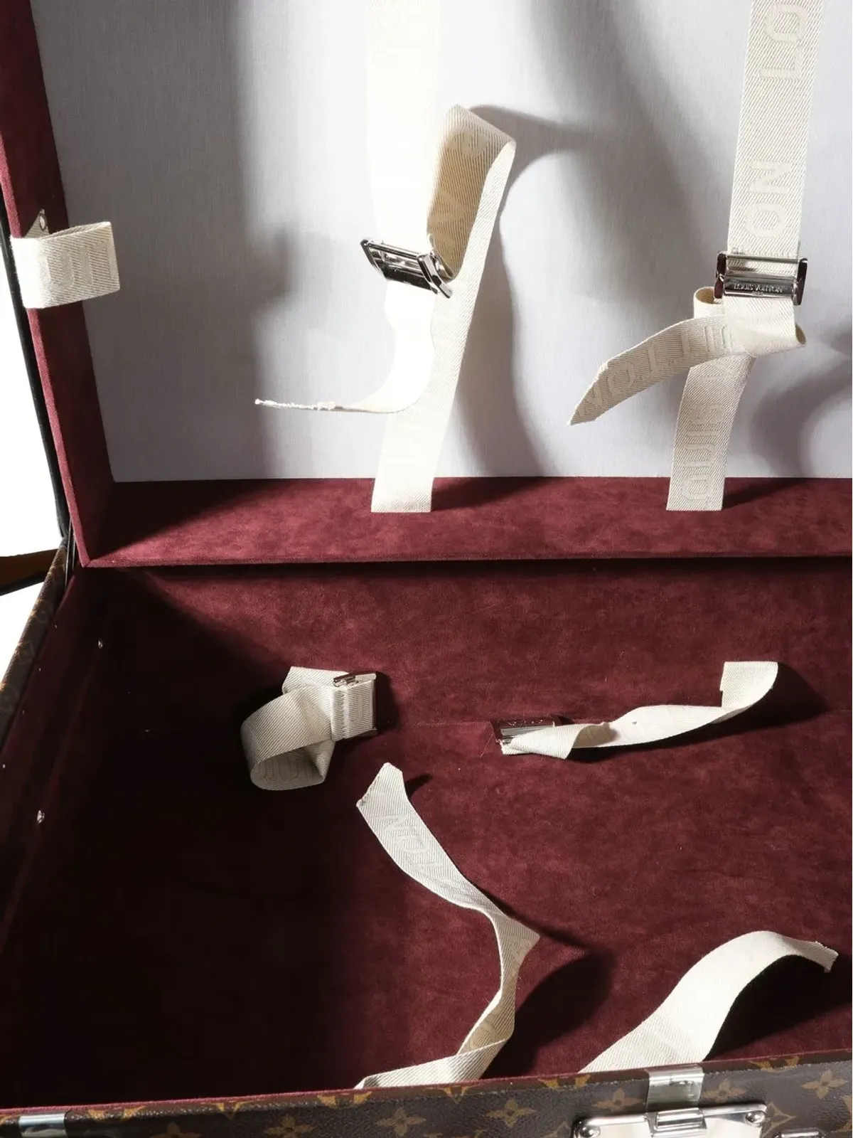 Louis Vuitton Pre-Owned アルザー トランク ラゲージバッグ - 画像4
