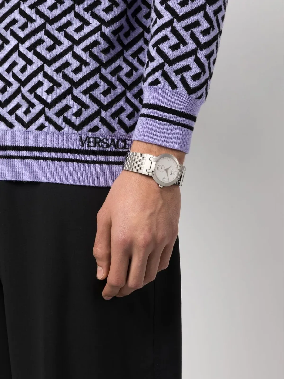 Versace Pre-Owned マディソン ドレスウォッチ - 画像2