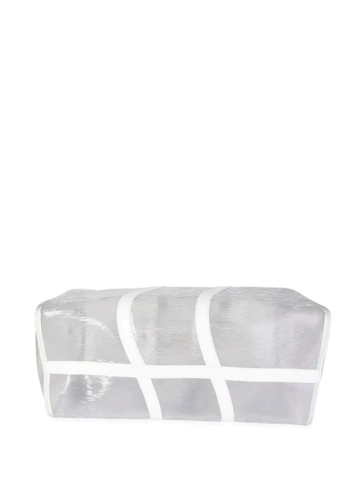 Louis Vuitton ビンテージ Keepall Bandoulière トラベルバッグ（ホワイト） - 画像5