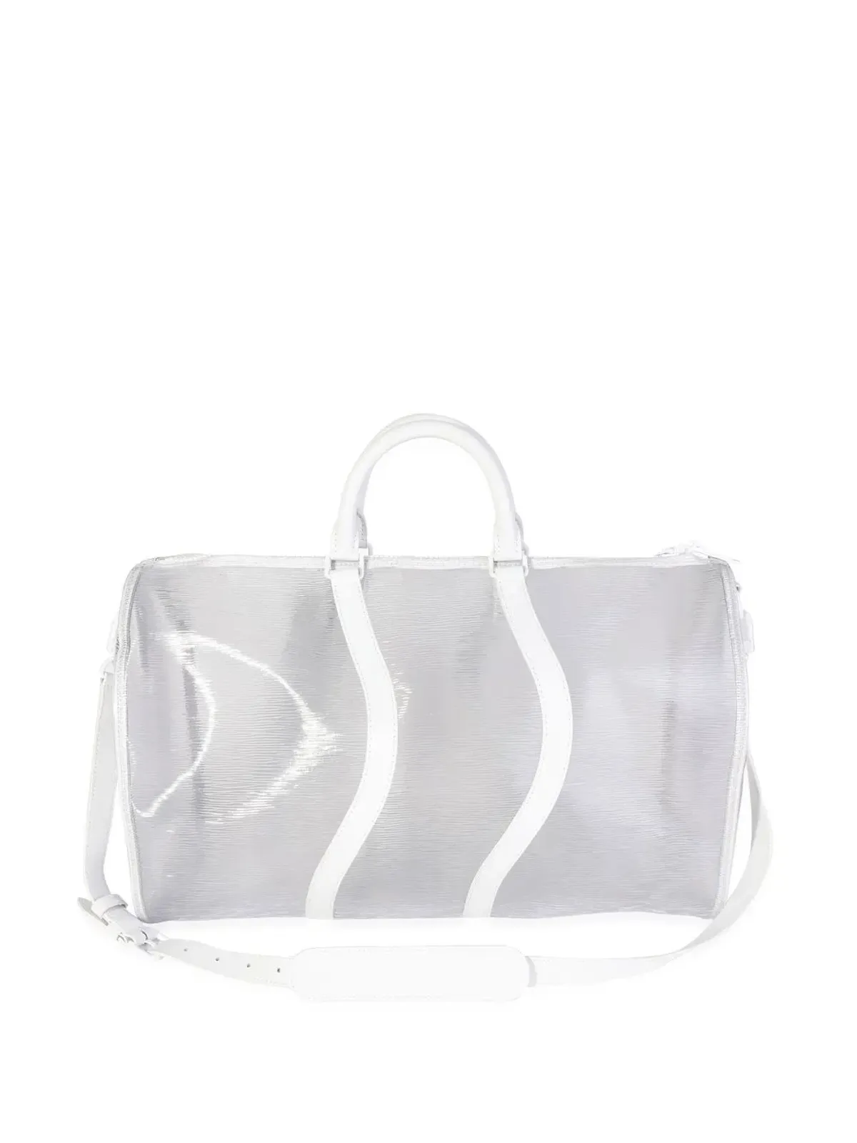 Louis Vuitton ビンテージ Keepall Bandoulière トラベルバッグ（ホワイト） - 画像2
