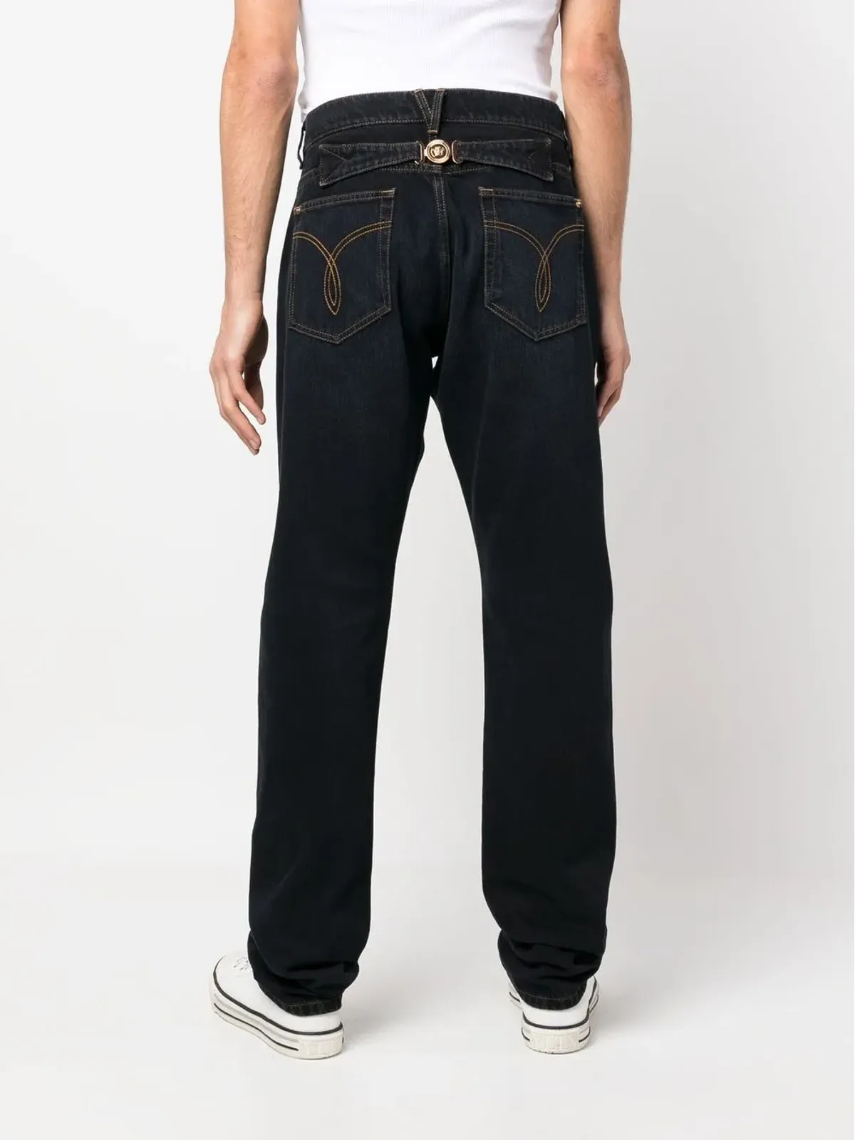 Versace Medusa Headモチーフデニムジーンズ - 画像4
