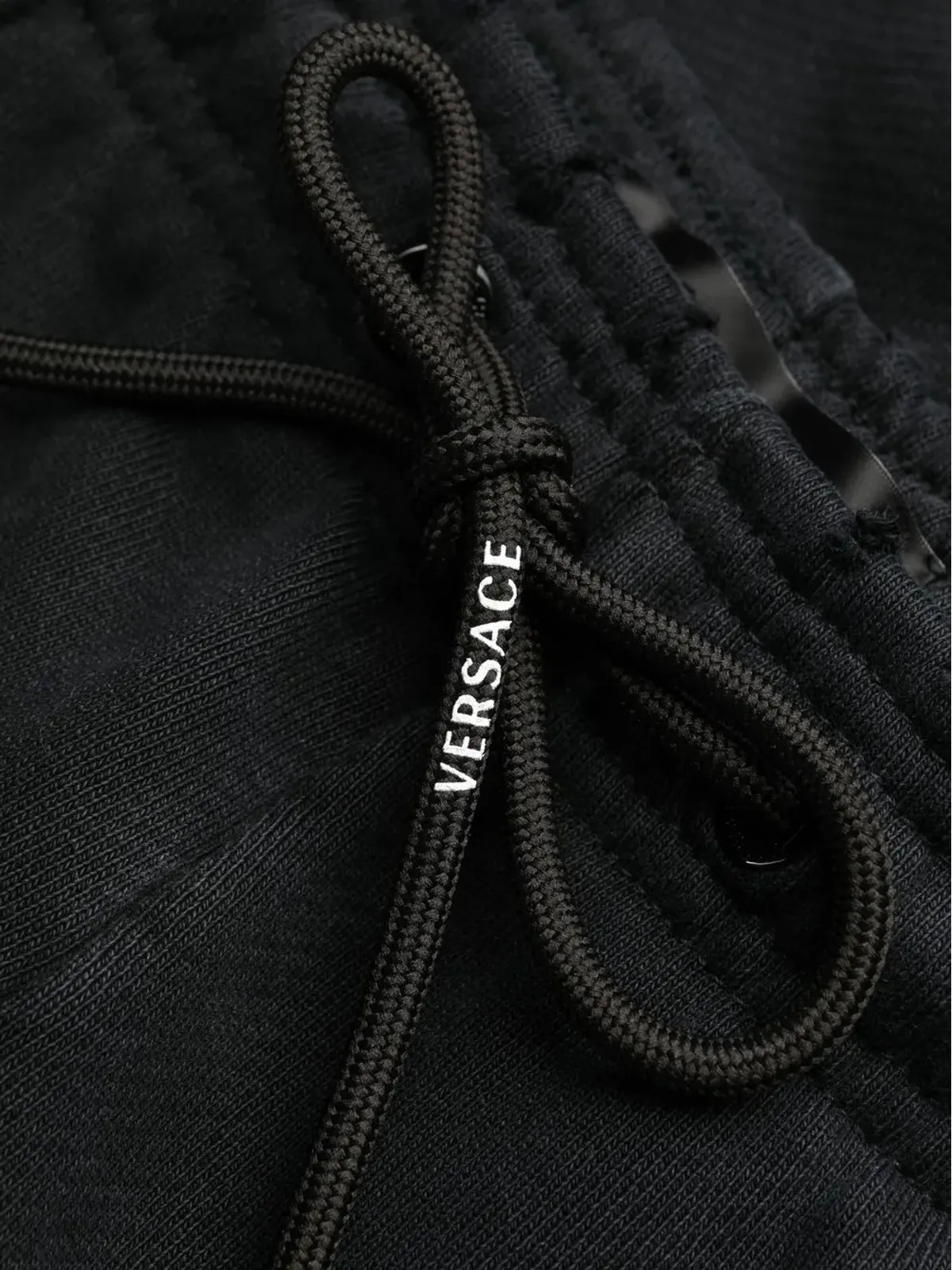 Versace ロゴプリント トラックパンツ - ブラック - 画像5