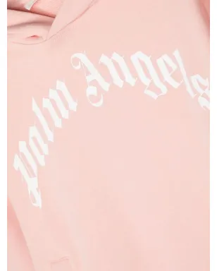Palm Angels Kids ロゴプリントディテールのフーディ - サムネイル3