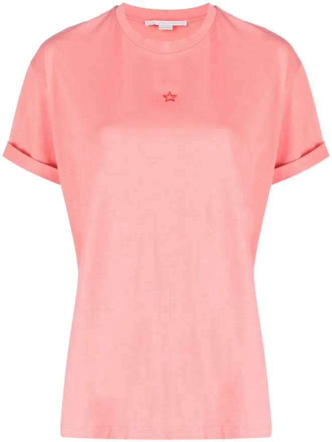 Stella McCartney Stella McCartney 星の刺繍Tシャツの商品画像