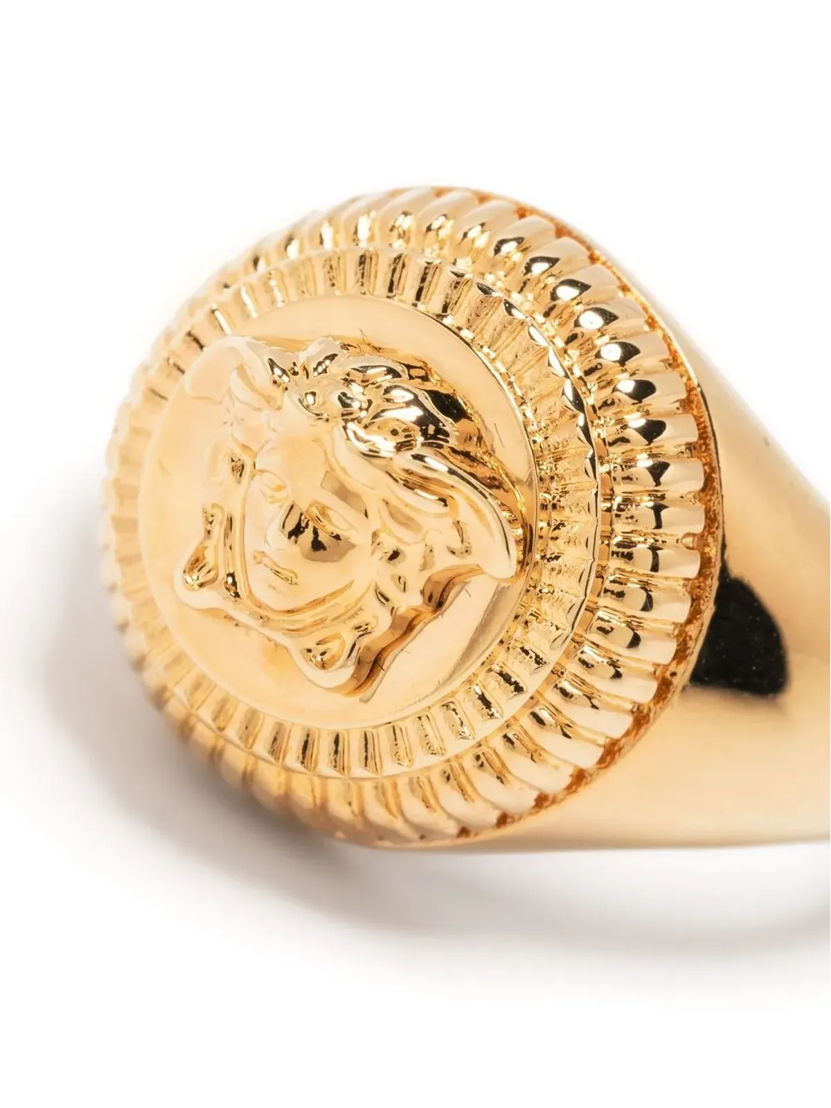 Versace メデューサヘッドリング - ゴールド - 画像3