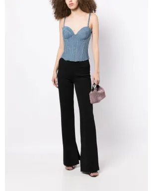 Fleur Du Mal デニム バスティエ トップ - サムネイル2