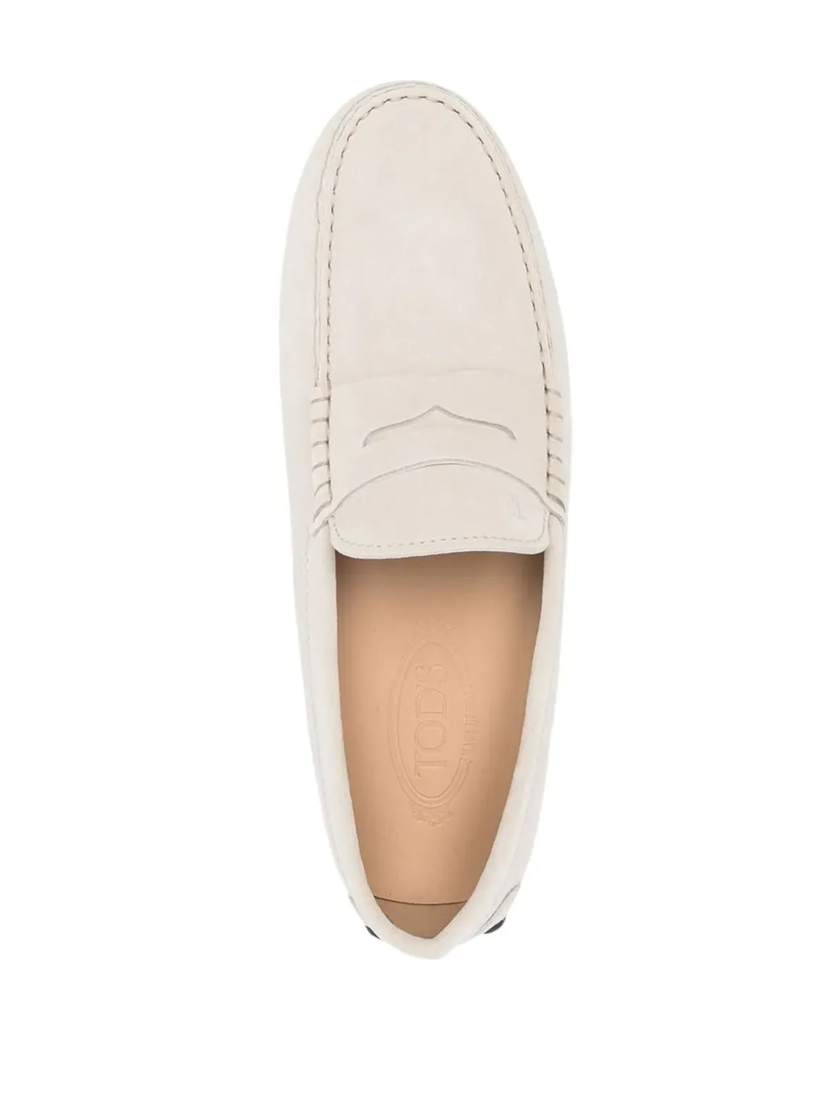 Tod's カーフスエード ローファー - 画像4