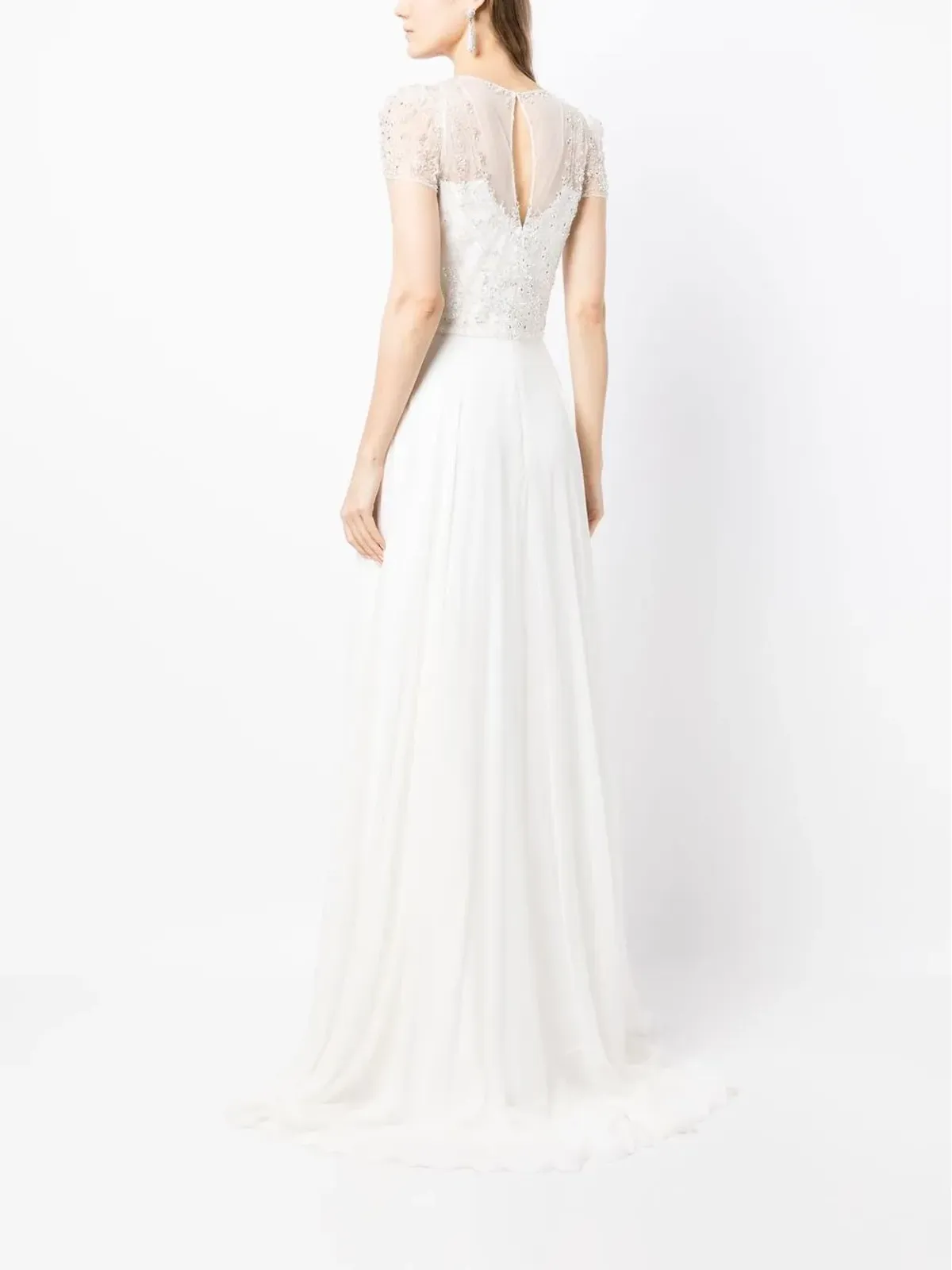 Jenny Packham Albertine crystal-embellished gown - 画像4