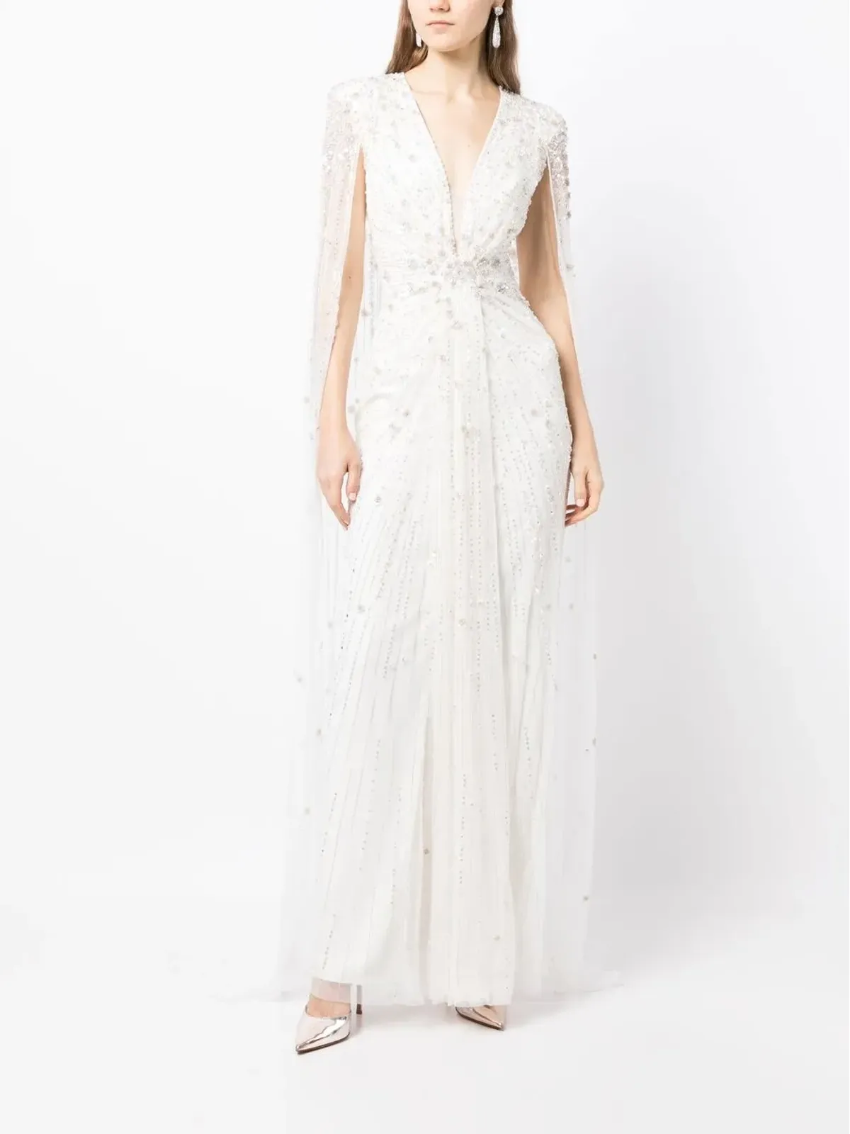 Jenny Packham Sweet Wonder スパンコール ガウン - 画像2