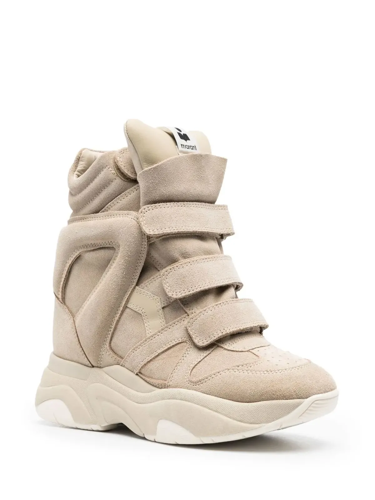 ISABEL MARANT バルスキー concealed-wedge スニーカー - 画像2