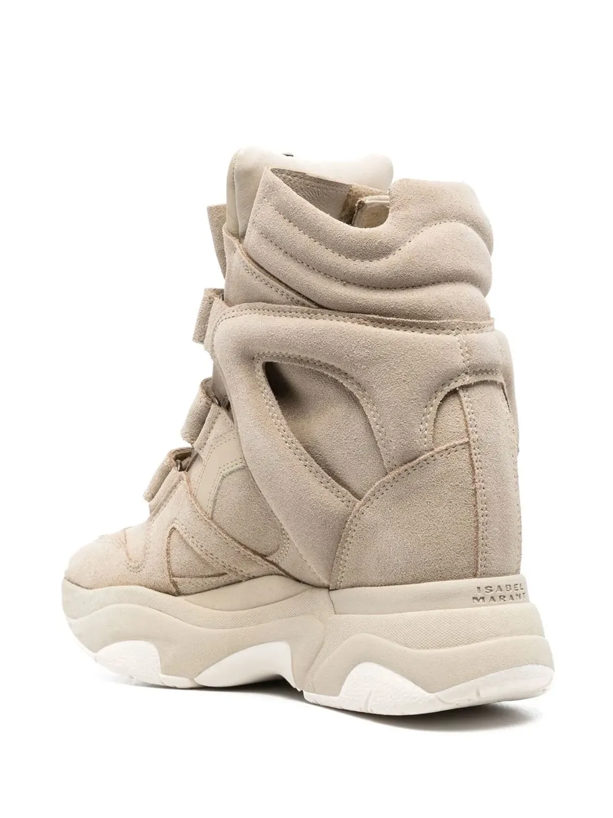 ISABEL MARANT バルスキー concealed-wedge スニーカー - 画像3