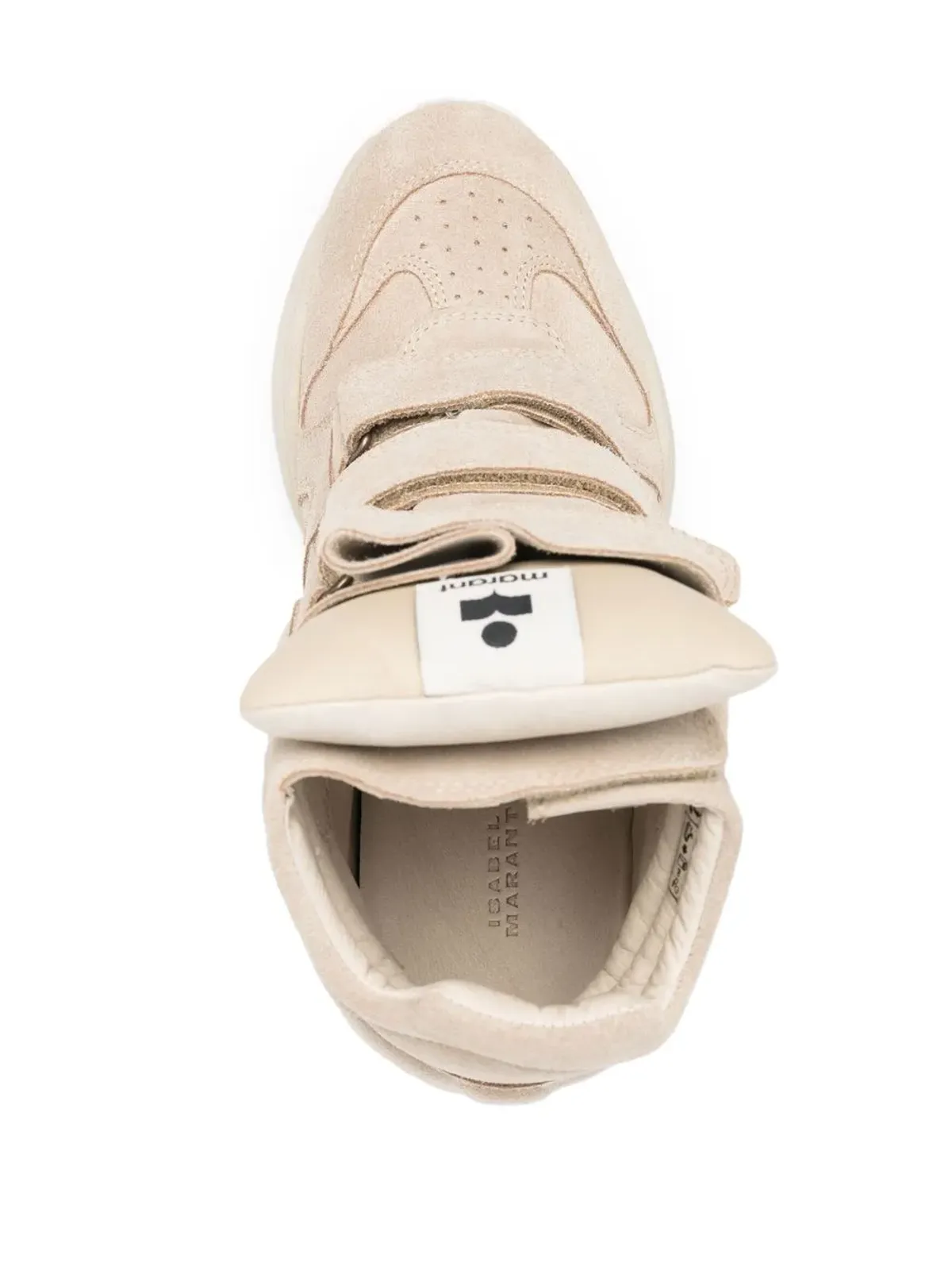 ISABEL MARANT バルスキー concealed-wedge スニーカー - 画像4