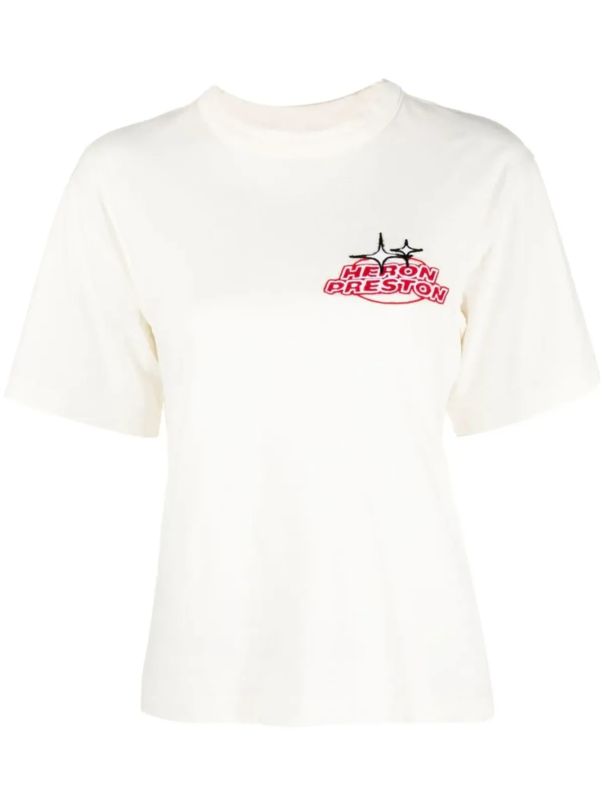 Heron Preston ロゴ刺繍入り 半袖Tシャツ - ホワイト - 画像1