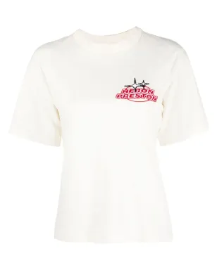 Heron Preston ロゴ刺繍入り 半袖Tシャツ - ホワイト - サムネイル1