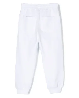 Balmain Kids ロゴプリント ウエストゴム入り トラックパンツ - サムネイル2