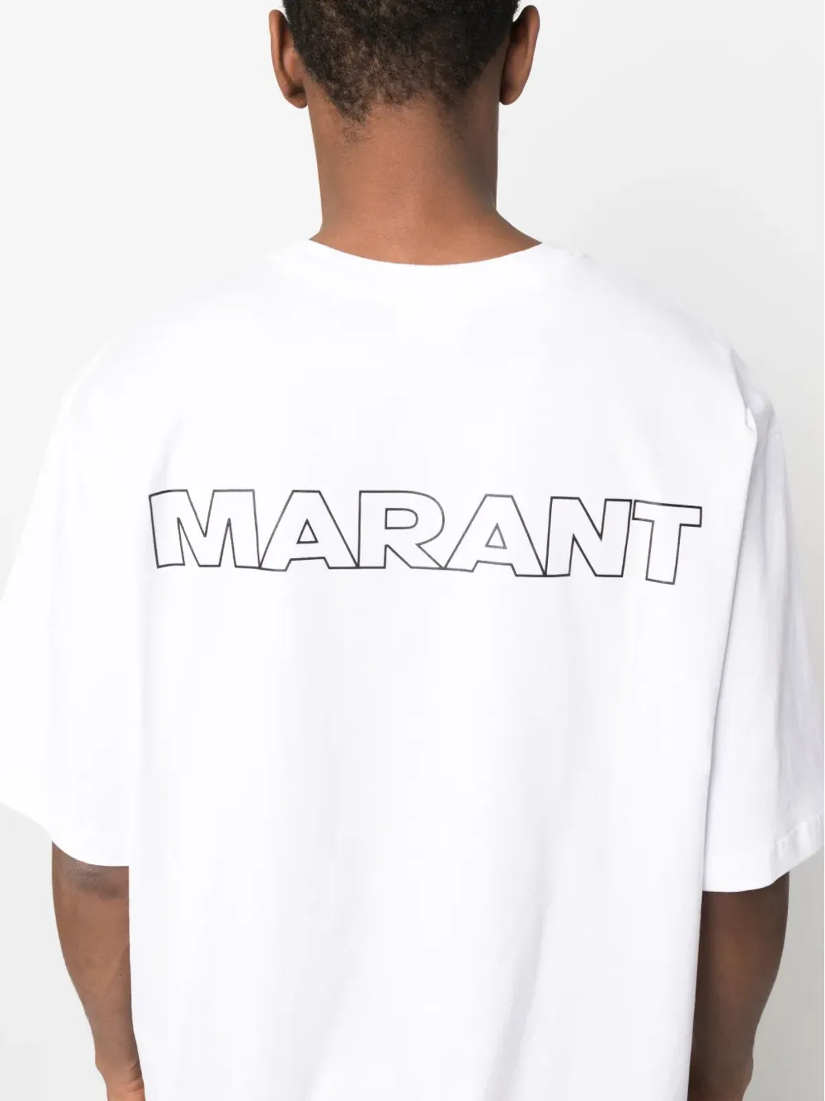 MARANT Guizy ロゴプリントTシャツ - 画像5