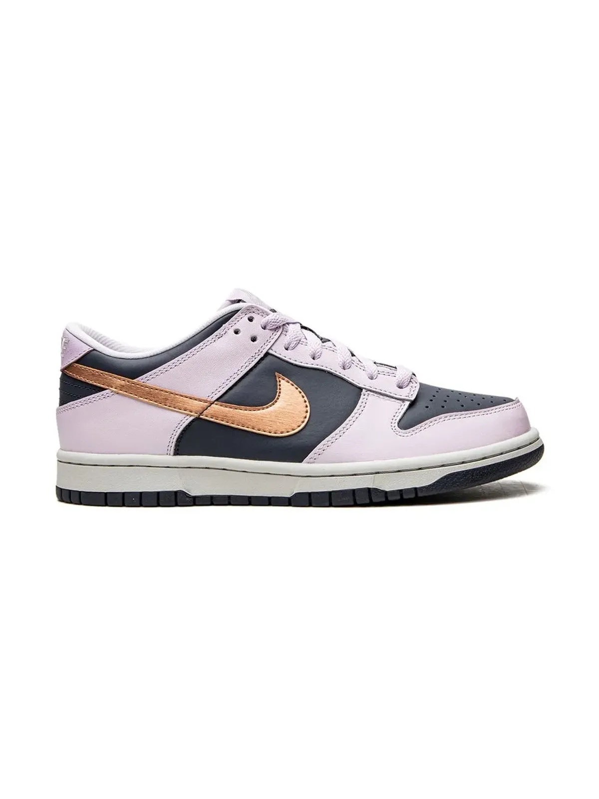 Nike Kids ダンク ロー SE スニーカー ブルー - 画像2