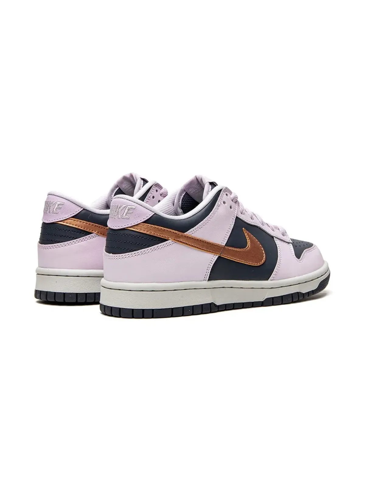 Nike Kids ダンク ロー SE スニーカー ブルー - 画像3