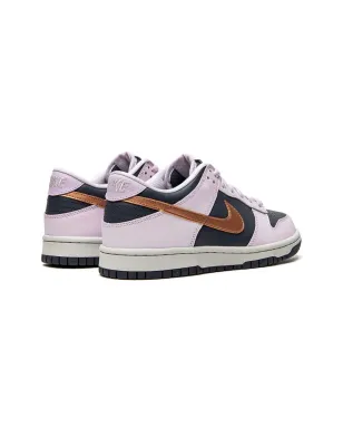 Nike Kids ダンク ロー SE スニーカー ブルー - サムネイル3