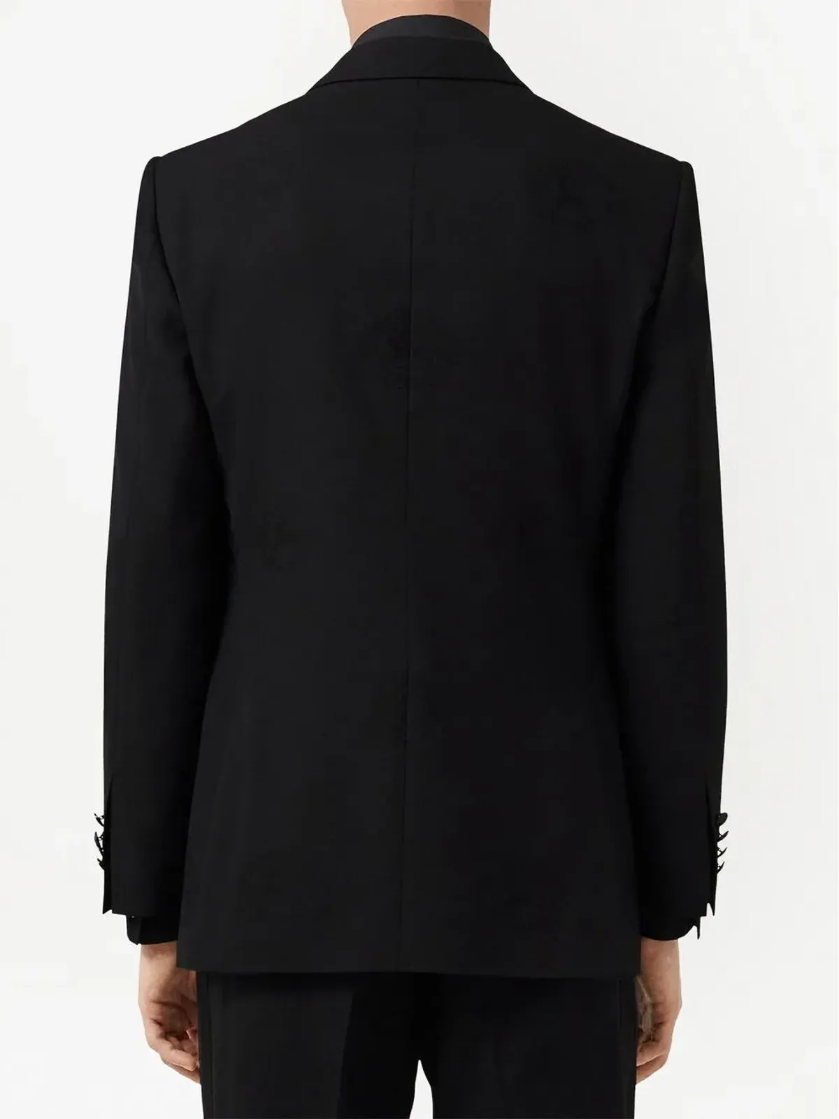 Burberry オークリーフ・クレスト ジャカード タキシードジャケット - 画像4