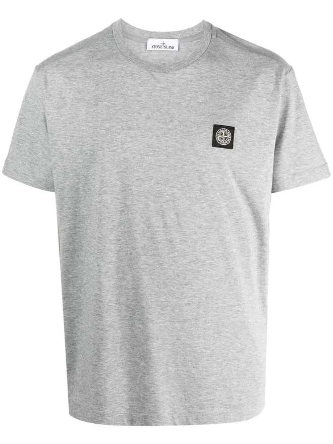Stone Island Stone Island ロゴパッチ付き半袖Tシャツの商品画像