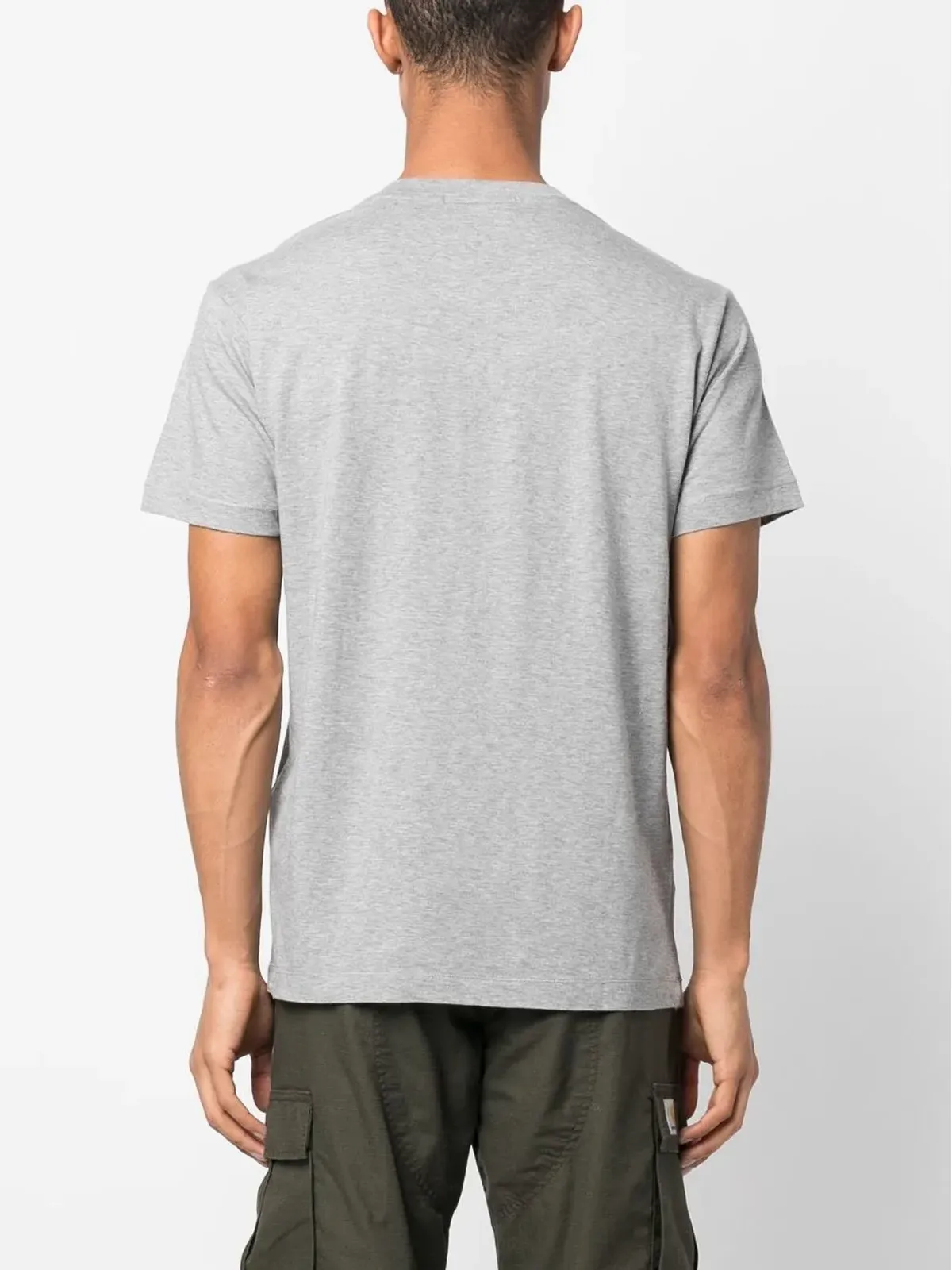 Stone Island ロゴパッチ付き半袖Tシャツ - 画像4