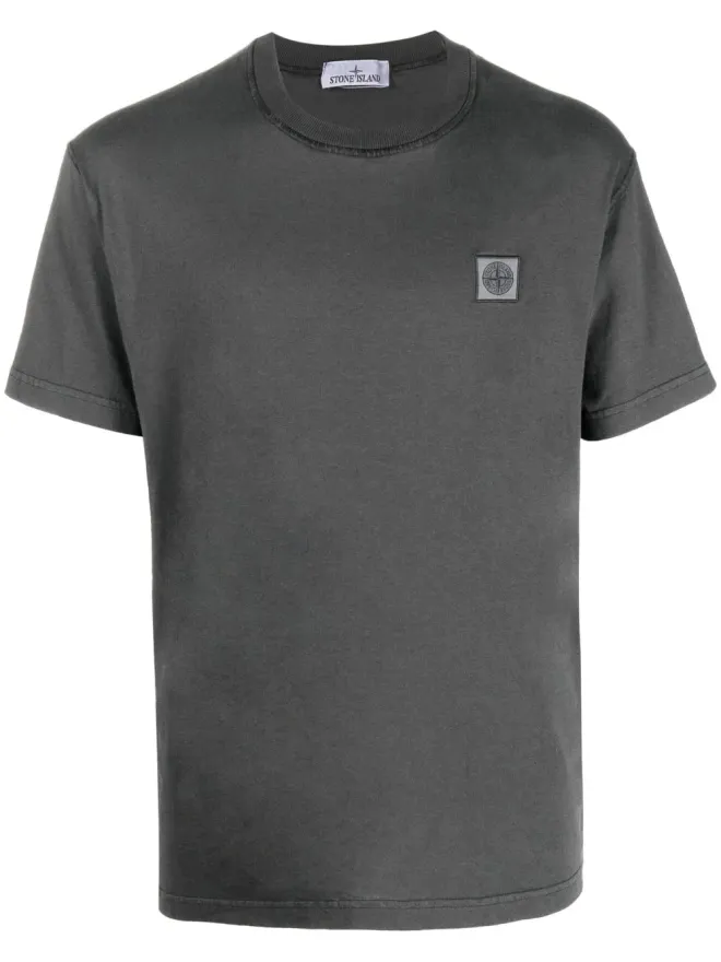 Stone Island Stone Island コンパスパッチ コットンTシャツの商品画像