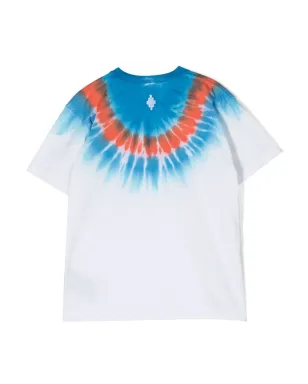 COUNTY OF MILAN KIDS タイダイ染めコットンTシャツ - サムネイル2