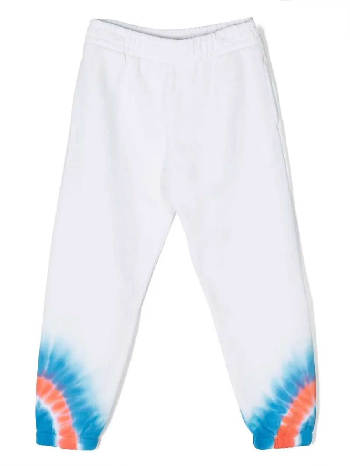 COUNTY OF MILAN KIDS タイダイコットン トラックパンツ - White - 画像1