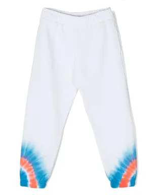 COUNTY OF MILAN KIDS タイダイコットン トラックパンツ - White - サムネイル1