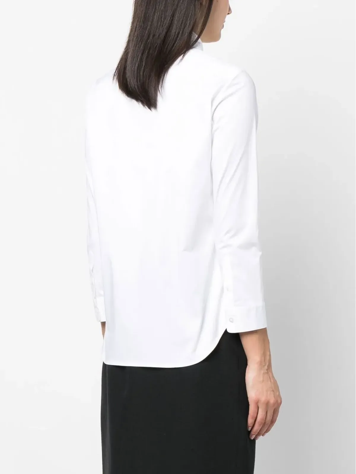 The Row クロップドスリーブシャツ - White - 画像4