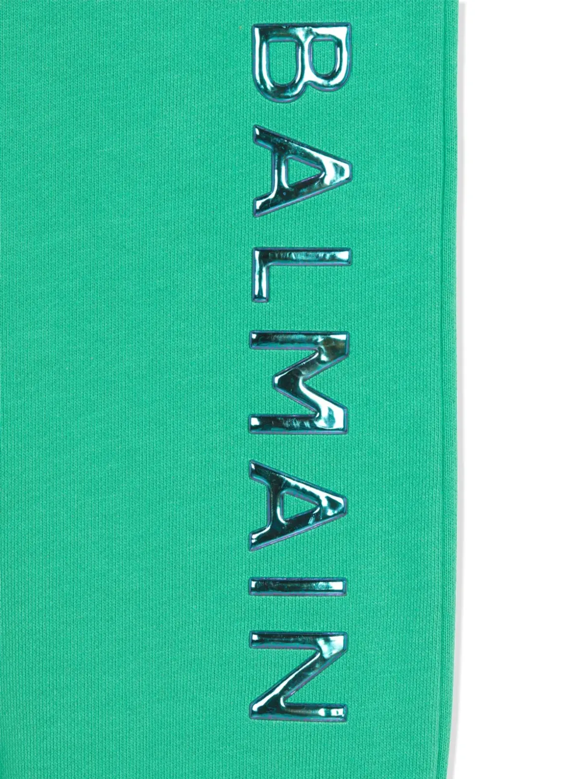 Balmain Kids ロゴプリント コットン トラックパンツ - 画像3