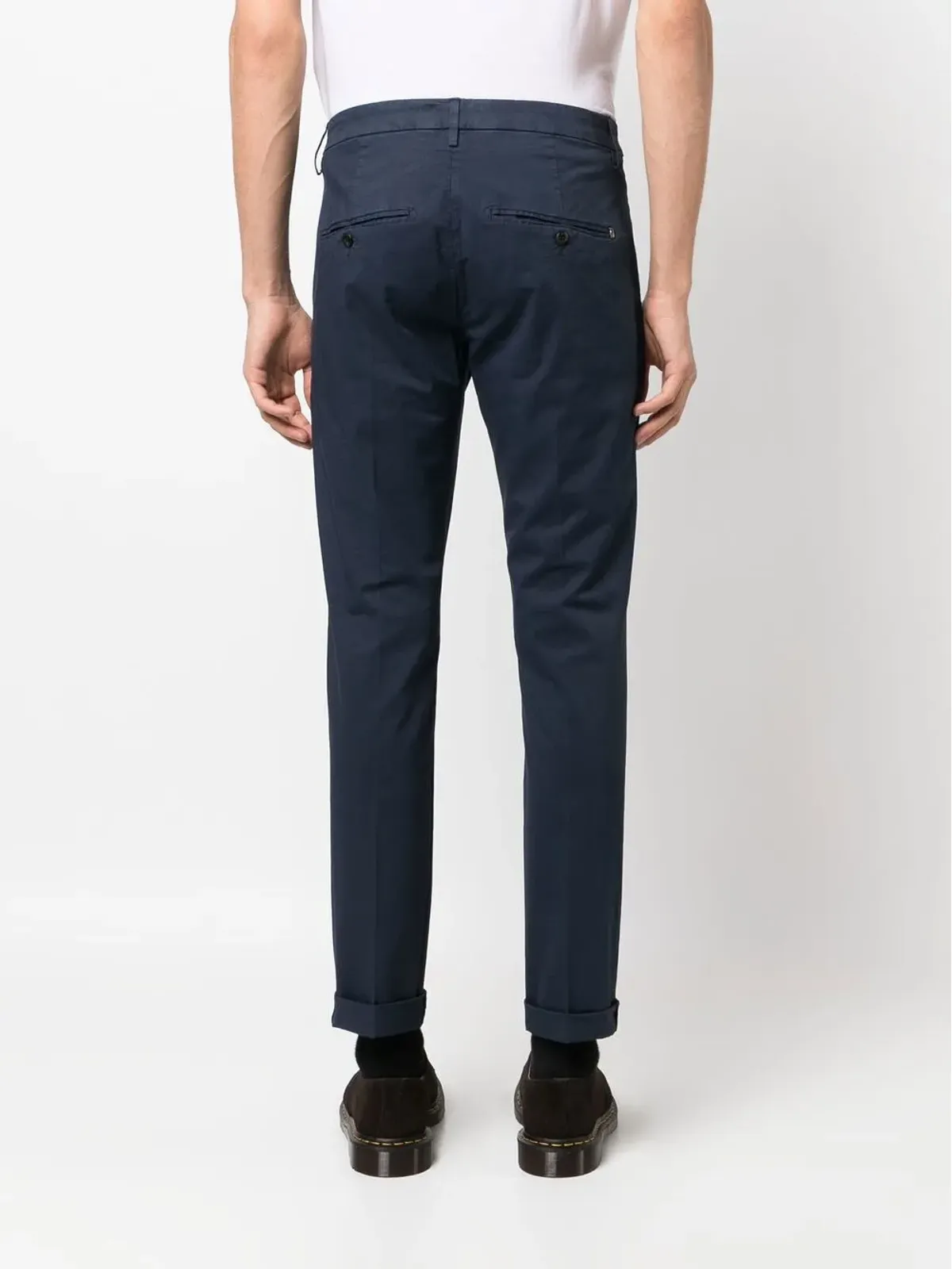 DONDUP テーパードレッグ クロップド チノパンツ - 画像4