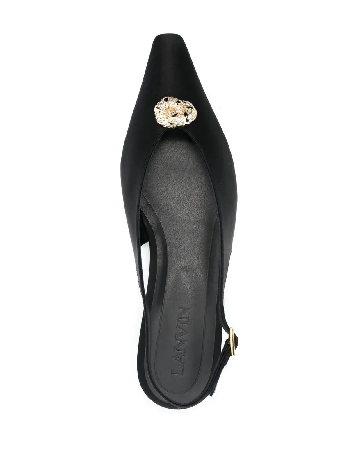 Lanvin スリングバックパンプス - ブラック - 画像4