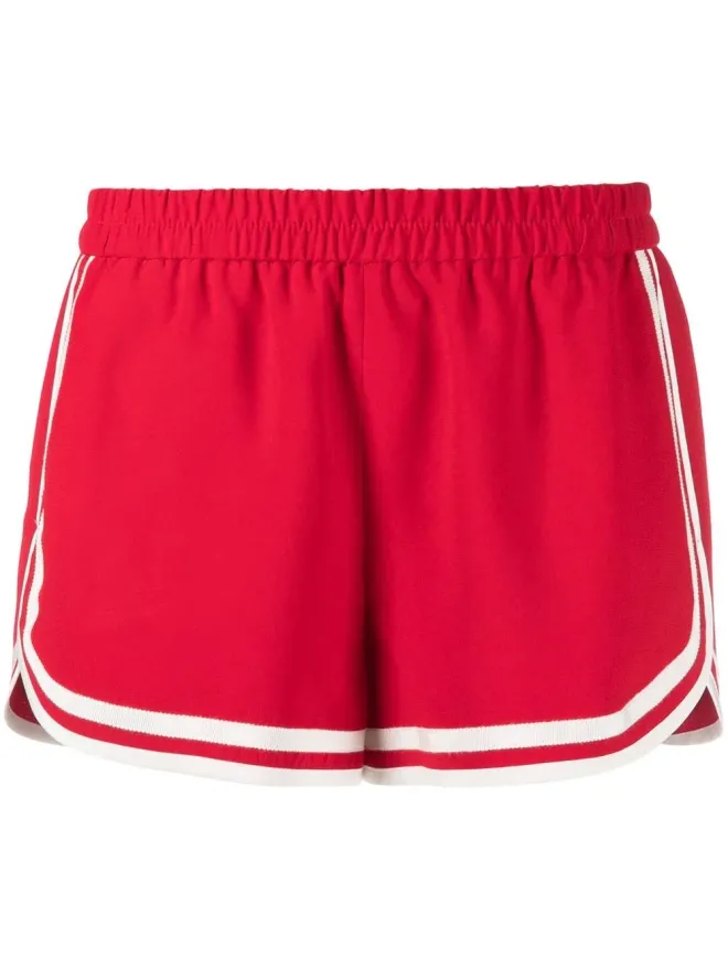 RED Valentino RED Valentino ストライプトリムショーツの商品画像