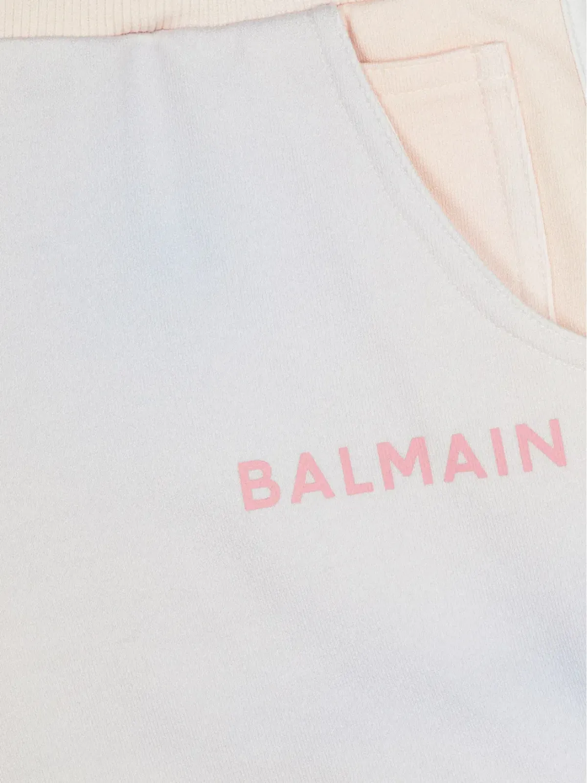 Balmain Kids タイダイ染めコットンショーツ - ブルー - 画像3