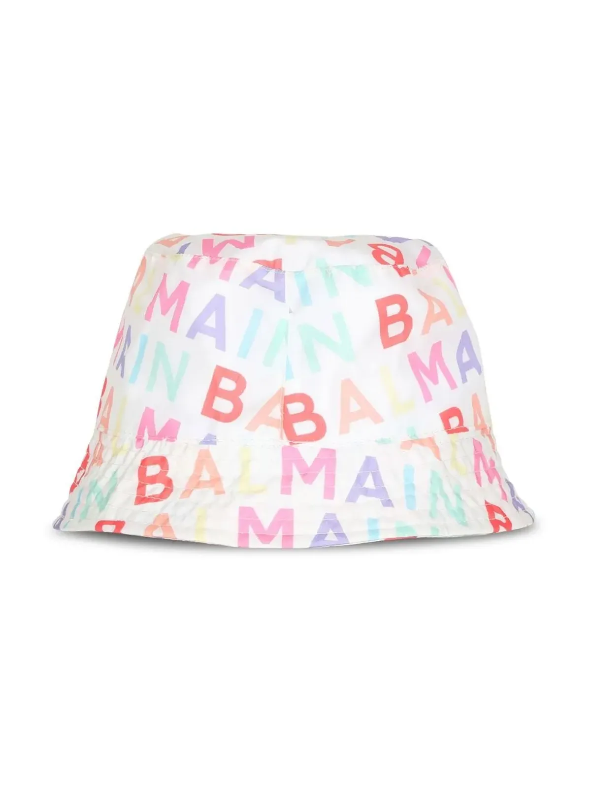 Balmain Kids ロゴプリント バケットハット - 画像2