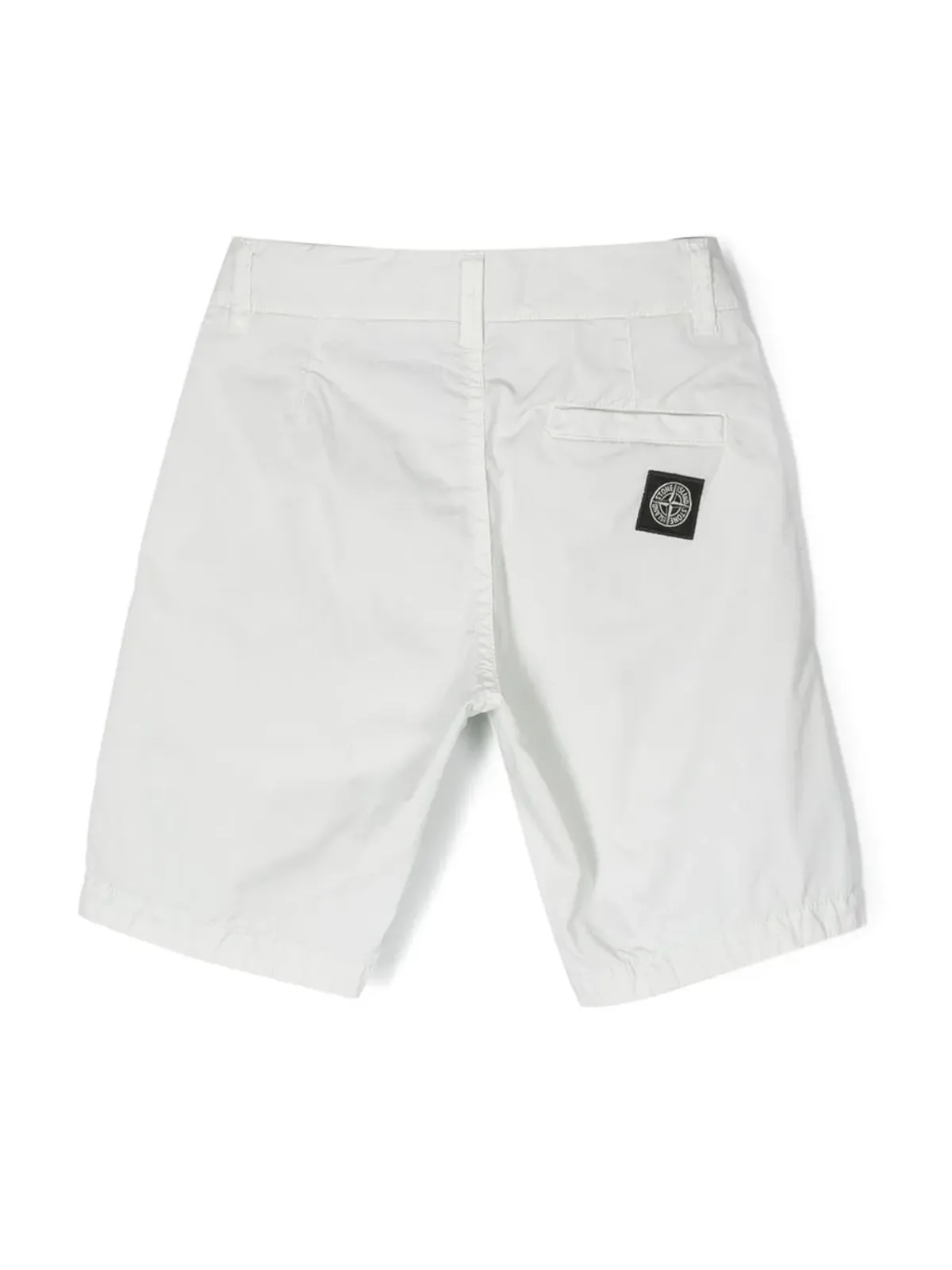Stone Island Junior ロゴパッチ カジュアルショーツ - 画像2