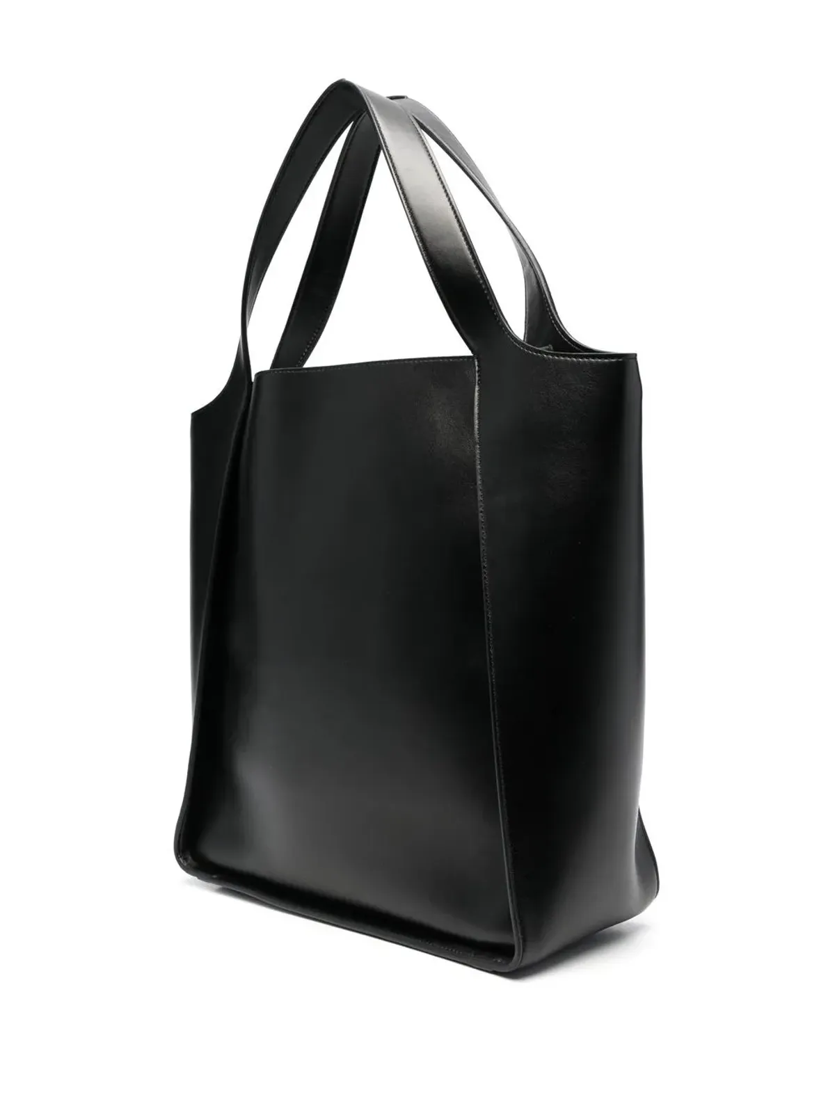 Stella McCartney パーフォレーテッドロゴ トートバッグ - Black - 画像3