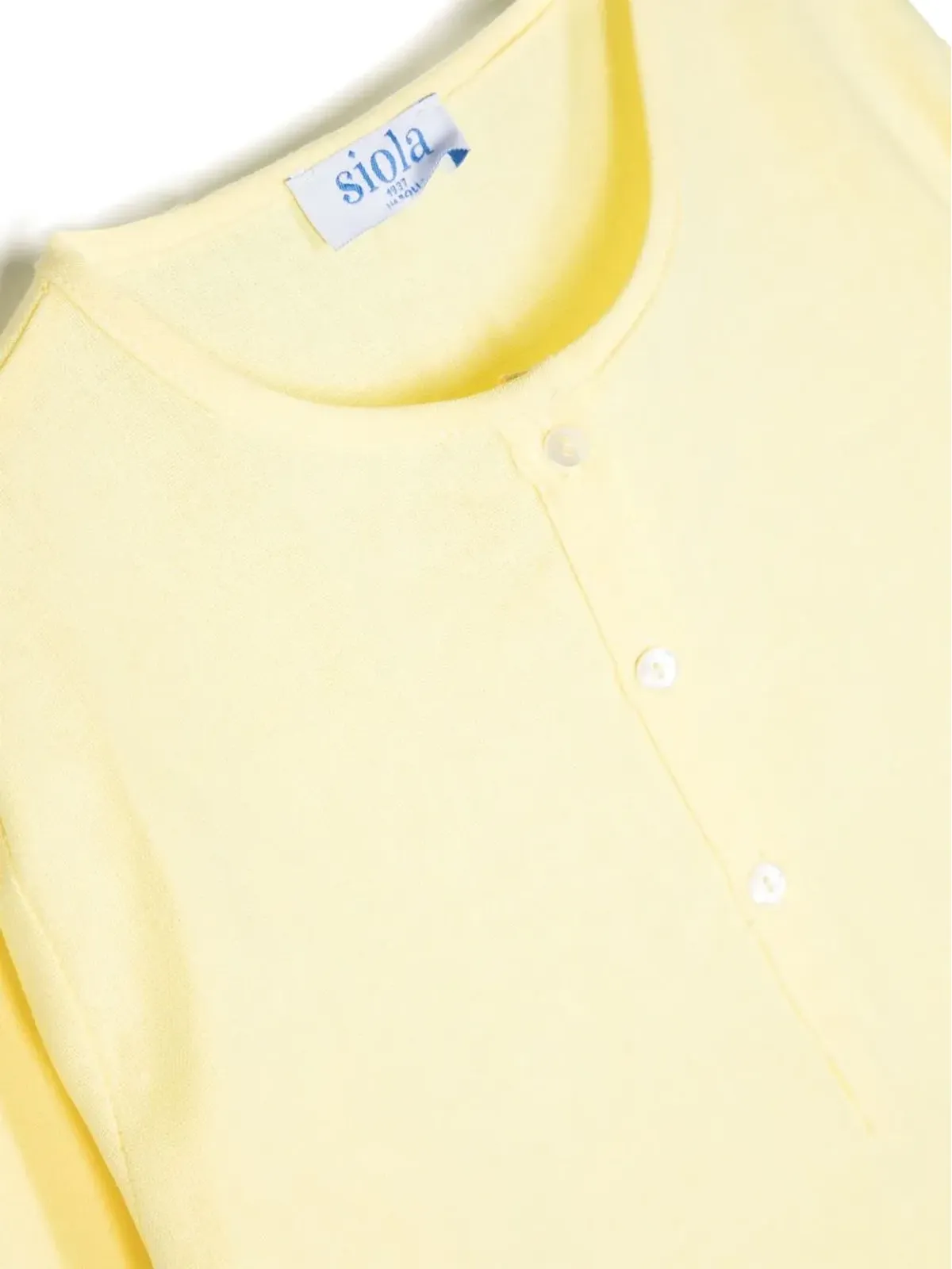 Siola 長袖 Tシャツ - イエロー - 画像3