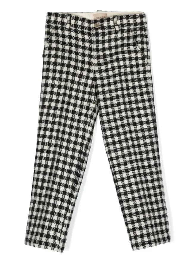 Gucci Kids Gucci Kids ギンガムウールパンツの商品画像