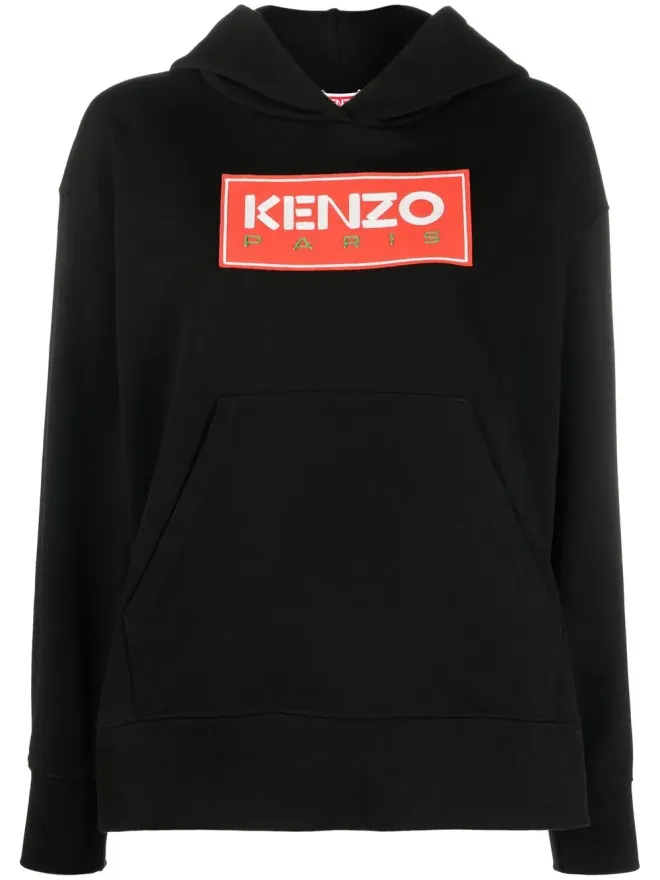 Kenzo Kenzo ロゴプリント コットン フーディーの商品画像