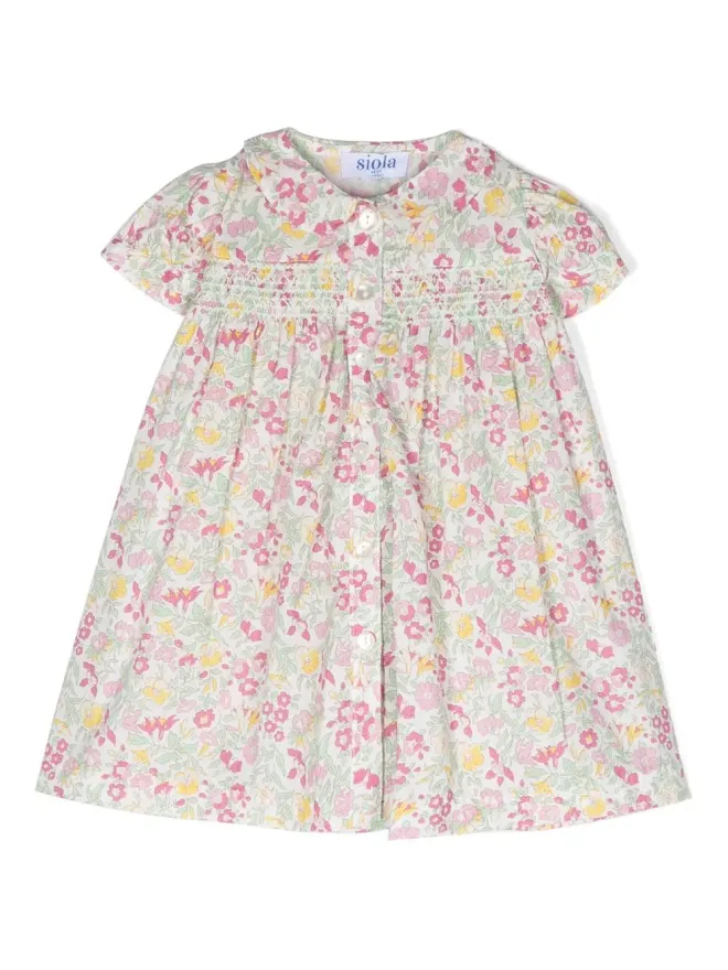 Siola Siola 花柄プリント シャツドレスの商品画像