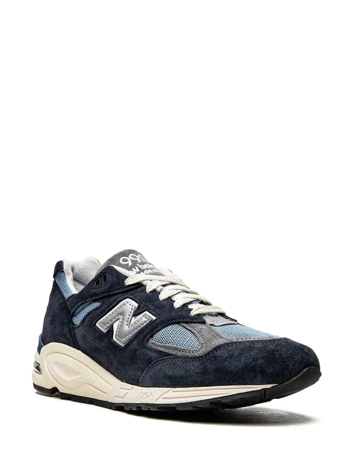 New Balance 990v2 ネイビー スニーカー - 画像2