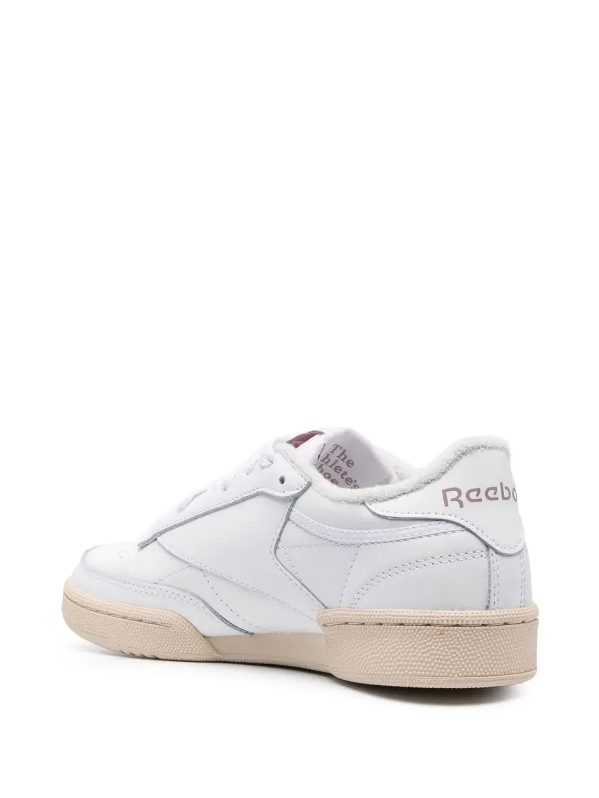 Reebok レザー ロー・トップスニーカー - 画像3