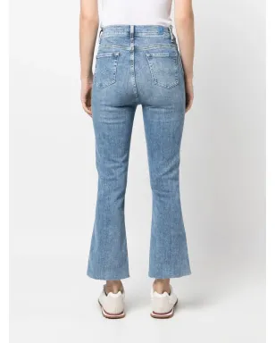 7 For All Mankind フレアクロップドジーンズ - サムネイル4